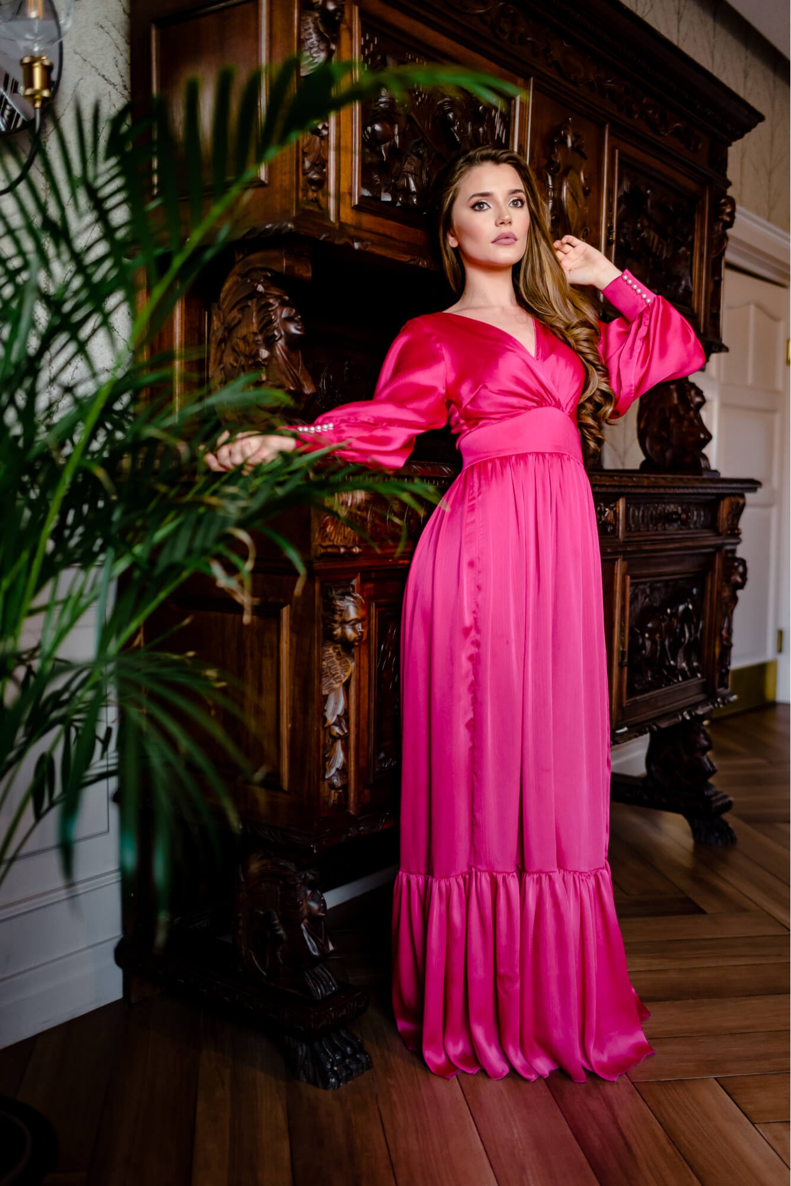 Rochie Petra Ciclam